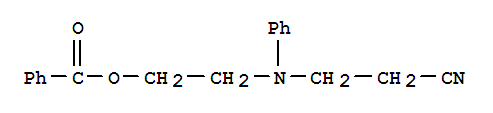 N-Cyanoethyl-N-benzoxyethyl aniline