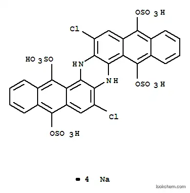 Molecular Structure of 2519-28-0 (Vat Blue 6, Solubilized)