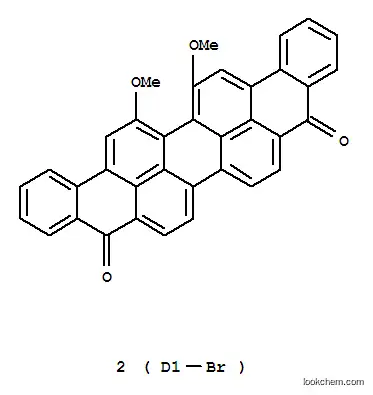 Molecular Structure of 25704-81-8 (Vat Green 2)