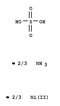 25749-08-0,NICKELAMMONIUMSULPHATES,Ammoniumnickel sulfate ((NH4)2Ni2(SO4)3) (6CI,7CI)