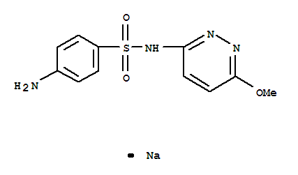 sodium N-(6-methoxypyridazin-3-yl)sulphanilamidate