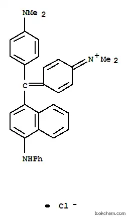 Methanaminium, N-[4-[[4-(dimethylamino)phenyl][4-(phenylamino)-1-naphthalenyl]methylene]-2,5-cyclohexadien-1-ylidene]-N-methyl-,chloride (1:1)