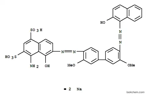 Molecular Structure of 2586-57-4 (CHLORAZOL BLUE RW)