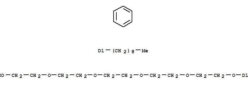 3,6,9,12-Tetraoxatetradecan-1-ol,14-(nonylphenoxy)- cas  26264-02-8