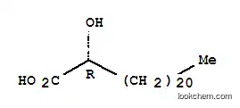 Molecular Structure of 26632-12-2 (2-hydroxytricosanoic acid)