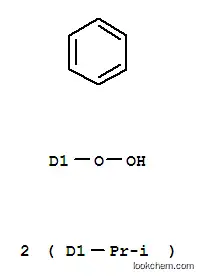 Molecular Structure of 26762-93-6 (3,5-Diisopropylbenzene hydroperoxide)