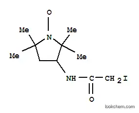Molecular Structure of 27048-01-7 (3-(2-IODOACETAMIDO)-PROXYL)