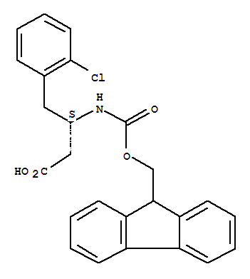 Benzenebutanoic acid,2-chloro-b-[[(9H-fluoren-9-ylmethoxy)carbonyl]amino]-,(bS)-
