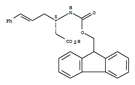 (3S)-3-[[(9H-Fluoren-9-ylmethoxy)carbonyl]amino]-6-phenyl-5-hexenoic acid