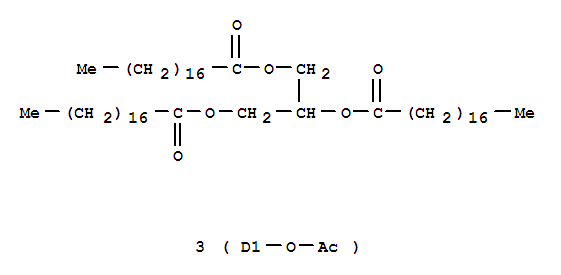 (acetyloxy)-octadecanoic Acid 1,2,3-propanetriyl Ester