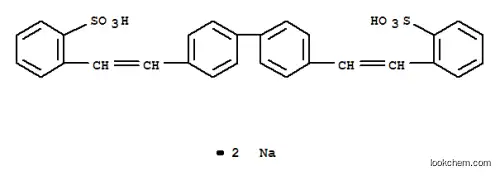Molecular Structure of 27344-41-8 (Disodium 4,4'-bis(2-sulfostyryl)biphenyl)
