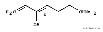 Molecular Structure of 27400-72-2 ((3E)-3,7-dimethylocta-1,3,6-triene)
