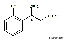Molecular Structure of 275826-34-1 ((S)-3-AMINO-3-(2-BROMO-PHENYL)-PROPIONIC ACID)