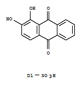 Anthracenesulfonicacid, 9,10-dihydro-1,2-dihydroxy-9,10-dioxo- (8CI,9CI)
