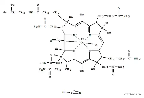 Molecular Structure of 27792-36-5 (COBINAMIDE DICYANIDE)