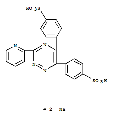 28048-33-1              C20H12N4Na2O6S2              Ferrozine disodium salt