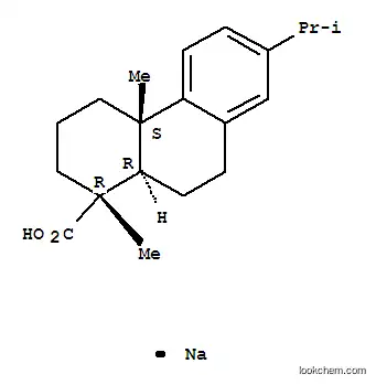 Molecular Structure of 28161-39-9 (sodium [1R-(1alpha,4abeta,10aalpha)]-1,2,3,4,4a,9,10,10a-octahydro-7-isopropyl-1,4a-dimethylphenanthren-1-carboxylate)