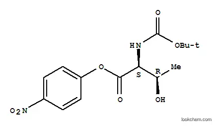 Molecular Structure of 28307-08-6 (BOC-THR-ONP)
