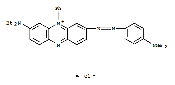Phenazinium,3-(diethylamino)-7-[2-[4-(dimethylamino)phenyl]diazenyl]-5-phenyl-, chloride(1:1)