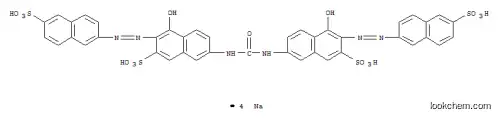 Molecular Structure of 28706-25-4 (tetrasodium 7,7'-(carbonyldiimino)bis[4-hydroxy-3-[(6-sulphonato-2-naphthyl)azo]naphthalene-2-sulphonate])