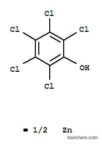 Molecular Structure of 2917-32-0 (zinc bis(pentachlorophenolate))