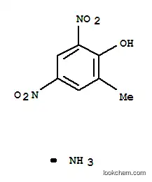 Molecular Structure of 2980-64-5 (Ammonium dinitro-o-cresolate)