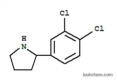 Molecular Structure of 298690-82-1 (2-(3,4-DICHLOROPHENYL)PYRROLIDINE)
