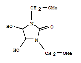 2-Imidazolidinone,4,5-dihydroxy-1,3-bis(methoxymethyl)-