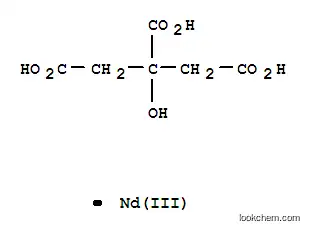 Molecular Structure of 3002-54-8 (neodymium citrate)