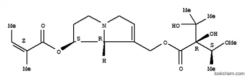 Molecular Structure of 303-34-4 (lasiocarpine)