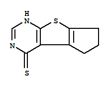 4H-Cyclopenta[4,5]thieno[2,3-d]pyrimidine-4-thione,3,5,6,7-tetrahydro-