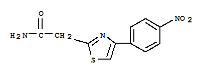 2-Thiazoleacetamide,4-(4-nitrophenyl)-
