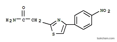 Molecular Structure of 306935-90-0 (2-[4-(4-NITROPHENYL)-1,3-THIAZOL-2-YL]ACETAMIDE)
