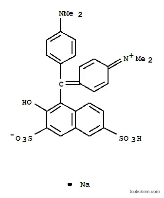Molecular Structure of 3087-16-9 (Acid Green 50)