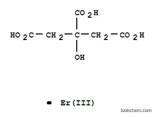 Molecular Structure of 3088-54-8 (erbium(3+) 2-hydroxypropane-1,2,3-tricarboxylate)