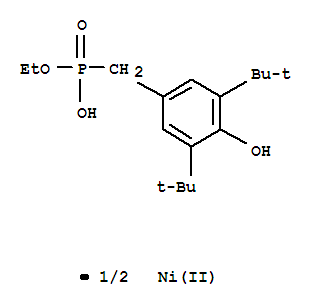Irgastab-2002;Nickel bis[monoethyl(3,5-di-tert-butyl-4-hydroxylbenzyl)phosphonate]