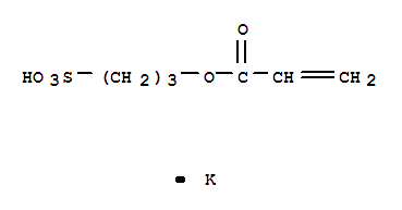 2-Propenoic acid,3-sulfopropyl ester, potassium salt (1:1)