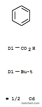 Molecular Structure of 31215-94-8 (cadmium (1,1-dimethylethyl)benzoate)