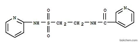 Molecular Structure of 31644-54-9 (2-(nicotinoylaminoethanesulfonylamino)pyridine)