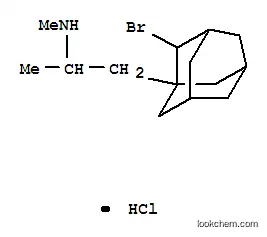 Molecular Structure of 31897-92-4 (2-Bromo-1-(2-methylaminopropyl)adamantane hydrochloride)