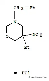 Molecular Structure of 32051-37-9 (3-Benzyl-5-ethyl-5-nitrotetrahydro-2H-1,3-oxazine hydrochloride)