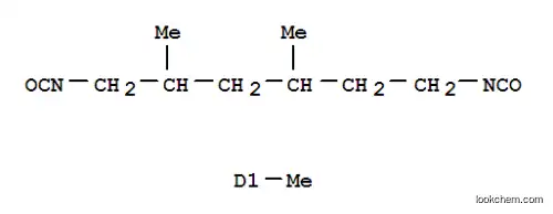 Molecular Structure of 32052-51-0 (ISOCYANICACID,TRIMETHYLHEXAMETHYLENEESTER)