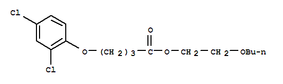 Butanoic acid,4-(2,4-dichlorophenoxy)-, 2-butoxyethyl ester