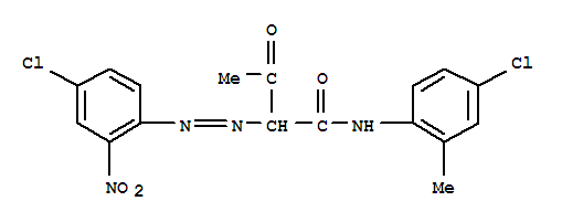 N-(4-Chloro-2-methylphenyl)-2-[(4-chloro-2-nitrophenyl)azo]-3-oxobutanamide