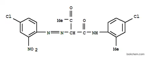 Molecular Structure of 32432-45-4 (N-(4-Chloro-2-methylphenyl)-2-[(4-chloro-2-nitrophenyl)azo]-3-oxobutanamide)