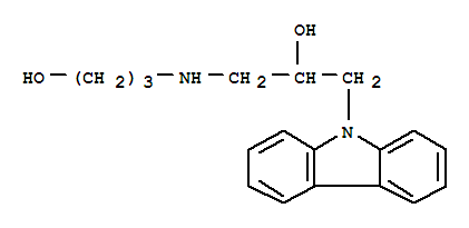 9H-Carbazole-9-ethanol,a-[[(3-hydroxypropyl)amino]methyl]-
