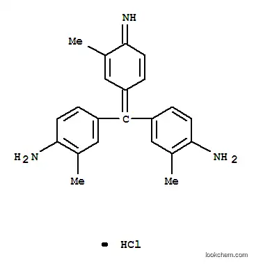 Molecular Structure of 3248-91-7 (Basic Violet 2)