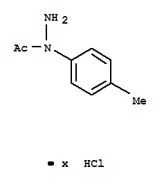 Acetic acid,1-(4-methylphenyl)hydrazide, hydrochloride (1: )