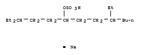 6-Tridecanol,3,9-diethyl-, 6-(hydrogen sulfate), sodium salt (1:1)