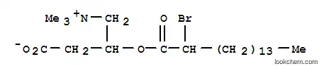 Molecular Structure of 32886-14-9 (2-bromopalmitoylcarnitine)